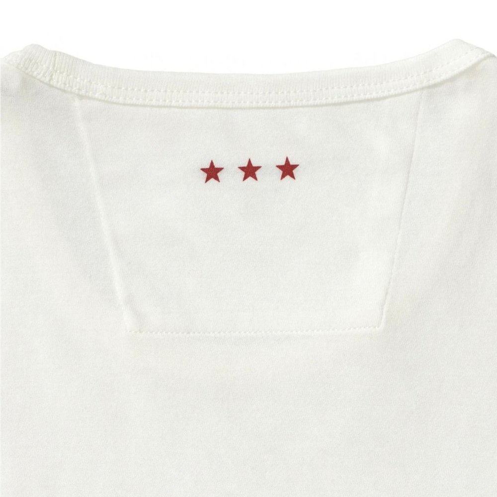 John Varvatos Revolution Graphic Crew T-Shirt Salt - Picture 3 of 4